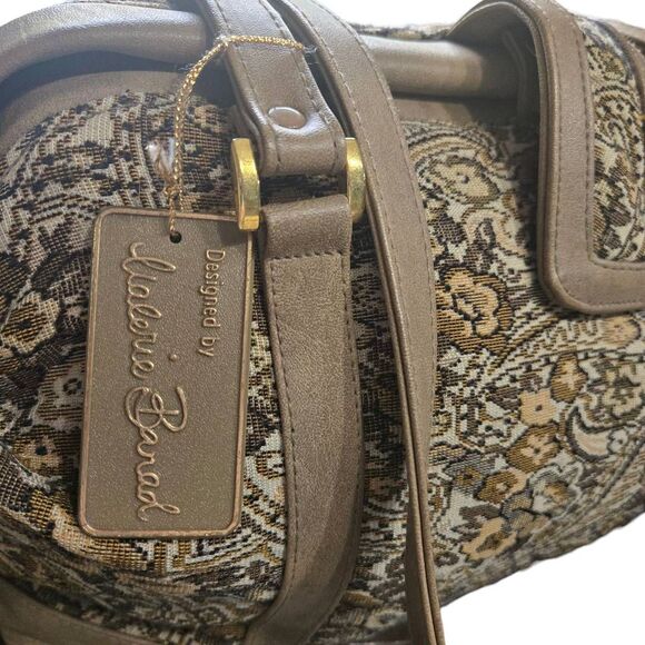 Valerie Barad Vintage Tapestry Needlepoint Bag NWT Frame Purse - Picture 3 of 8